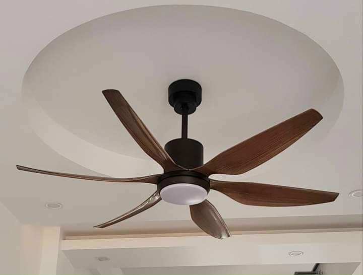 Quạt trần gốm ECOFAN Sapphire–Cánh vân gỗ TLC có tốt không?