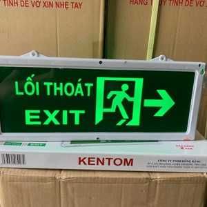 Đèn lối thoát exit Ketom 2 mặt  KT120