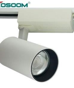Đèn LED gắn ray COB 10W sơn trắng R-KS-10A-T KOSOOM