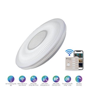 Đèn LED Ốp Trần 40W Smart Bluetooth Rạng Đông LN21