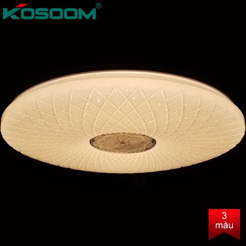 Đèn LED ốp trần Kosoom đổi màu Sunny viền tròn OP-KS-SN-36-T-ĐM 