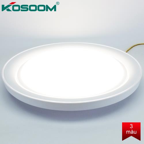 Đèn LED ốp trần Kosoom đổi màu Apolo trong suốt OP-KS-APL-22/45-T-ĐM 