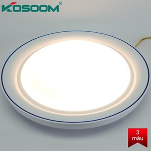 Đèn LED ốp trần đổi màu Apolo xanh dương OP-KS-APL-22/45-X-ĐM Kosoom