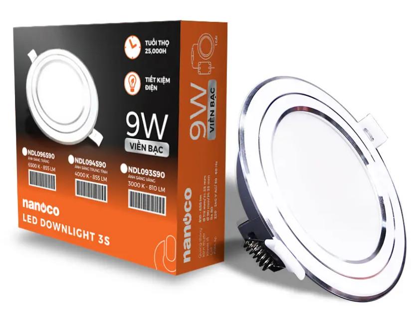 Đèn LED Downlight Nanoco NDL096S90